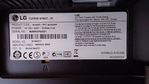 Monitor 19 tolli LG FLATRON (4 foto / 5)