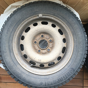 Шипованные шины и диски Continental MS 195/65 R15