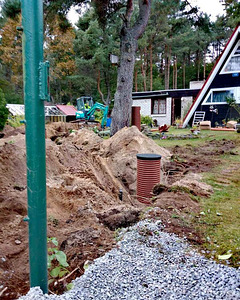 Vesi, kanalisatsioon, drenaaž. Reoveemahutite paigaldus (9 foto / 10)