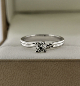 Sõrmus teemantiga 0.33ct (1 foto / 7)