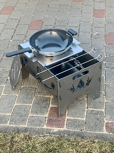 Новинки! Классические разборные мангалы с новыми аксессуарам