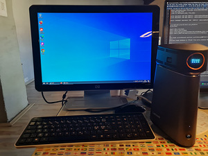 Lauaarvuti Lenovo IdeaCentre 610S + monitor + projektor (2 foto / 3)