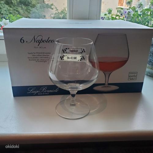 Veini klaasid NAPOLEON 6tk 720ml, uued, karbis (foto #1)