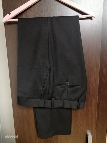 Мужской костюм и брюки (черный) (фото #2)