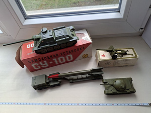 Советские военные модельки