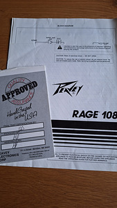 Kitarri võimendi Peavey Rage 108 (2 foto / 5)