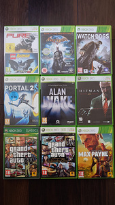 Xbox 360 mängud, GTA IV, Watch Dogs, Alan Wake ja teised (1 foto / 2)