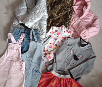 Вещи на девочку (джинсы, леггинсы, верхняя одежда, обувь)