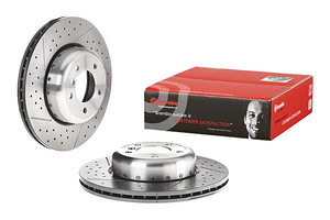 BMW E90 E91 E92 BREMBO 09.B337.2X pidurid pidurikettad (1 foto / 4)