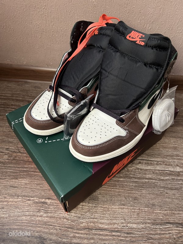 Air Jordan 1 Retro High OG Hand Crafted - Jõhvi, Jõhvi vald, Ida-Virumaa - Мода, стиль и красота, Мужская обувь купить и продать – okidoki