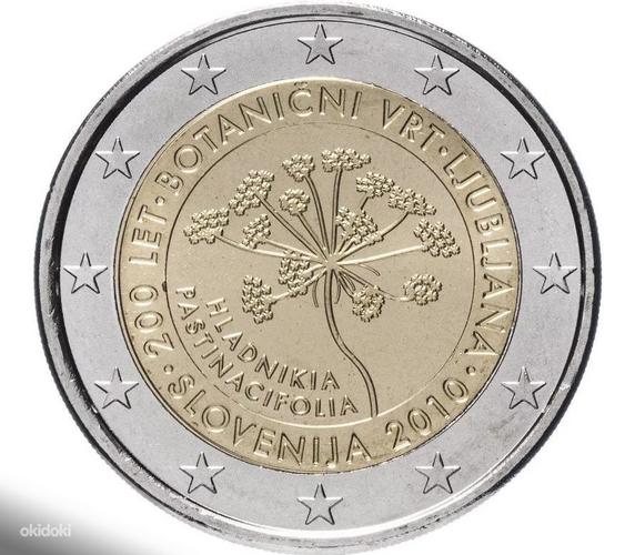 2 евро Словения 2010 UNC (фото #1)
