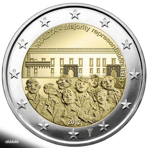 2 евро Мальта 2012 UNC (фото #1)