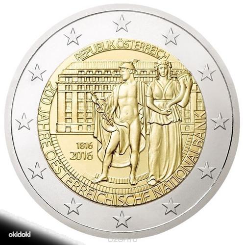 2 евро Австрия 2016 UNC (фото #1)