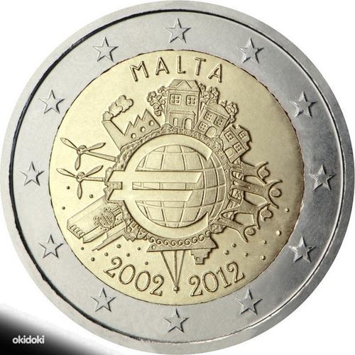 2 евро Мальта 2012 UNC (фото #1)