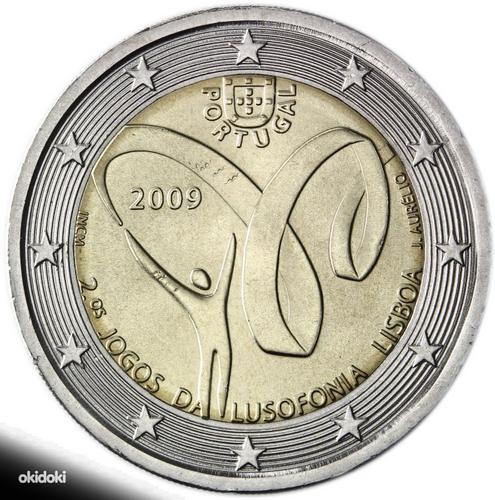 2 евро Португалия 2009 UNC (фото #1)