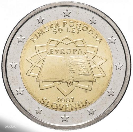 2 евро Словения 2007 UNC (фото #1)