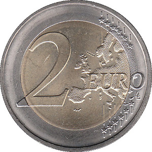 Юбилейные монеты 2 евро от 2004-2021 год UNC (1 фото из 1)