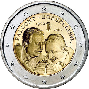 2 евро Италия 2022 UNC (1 фото из 1)