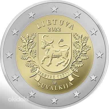 2 евро Литва 2022 UNC (фото #1)