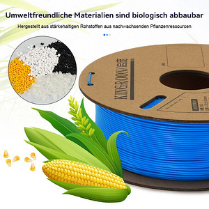 PLA plastik 1,75 mm, rull 1 kg (6 foto / 6)