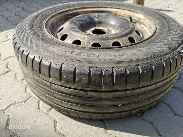 Kaubiku ratas plekkveljel 215/65 R16