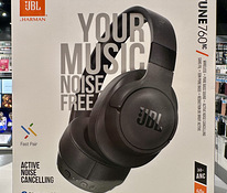 JBL Tune 760NC Black juhtmevabad kõrvaklapid, uued!