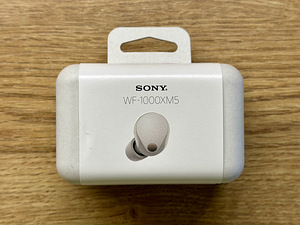 Наушники с шумоподавлением Sony WF-1000XM5, черный/серебрист
