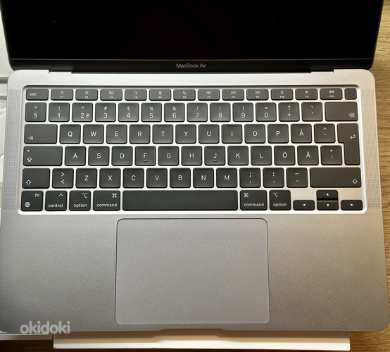 Apple MacBook Air 13" M1 8/256GB uus. Cycle Count 1 (foto #6)