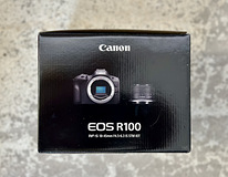 Canon EOS R100 + 18-45mm kit, black. Uus!