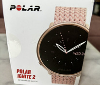 Часы Polar Ignite 2 GPS - розовое золото и розовое плетение