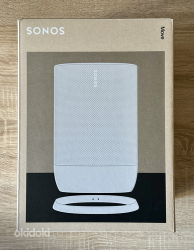 Sonos Move gen1 Black/White kaasaskantav kõlar, uus! (foto #1)