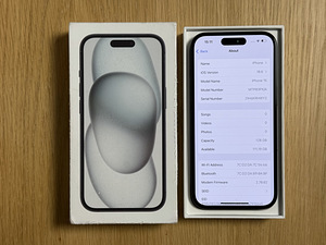 Apple iPhone 15 Black 128gb, uuevaärne, aku 100% Garantii (7 foto / 7)