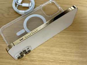 Apple iPhone 13 Pro Max 256GB Gold, v heas korras! (3 foto / 10)