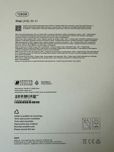 UUS Apple iPad 11'' (2025) 128GB Slv WiFi, garantii 12.2026 (3 foto / 3)