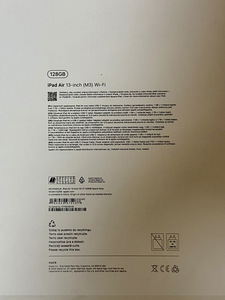 Apple iPad Air 13 M3 2025 128GB WiFi uueväärne! Gar 06.2026 (9 foto / 10)