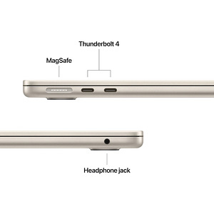 UUS! Apple MacBook Air 13" (2025, M4) 16/256GB SWE (4 foto / 6)