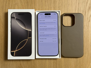 Apple iPhone 16 Pro Natural Ti 512GB как новый! Аккумулятор (8 фото из 10)