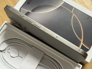 Apple iPhone 16 Pro Natural Titanium 128GB. Garantii 10.2026 (3 foto / 10)