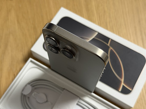 Apple iPhone 16 Pro Natural Titanium 128GB. Garantii 10.2026 (5 foto / 10)
