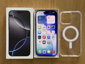 Apple iPhone 16 Pro Max Black Ti 256GB uueväärne! Garantii (6 foto / 8)