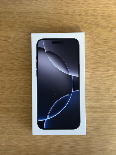 Apple iPhone 16 Pro Max Black Ti 256GB heas korras. Aku 90%
