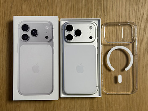 Apple iPhone 17 Pro Silver 256GB как новый Аккумулятор 100% (1 фото из 8)