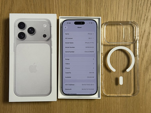 Apple iPhone 17 Pro Silver 256GB как новый Аккумулятор 100% (7 фото из 8)