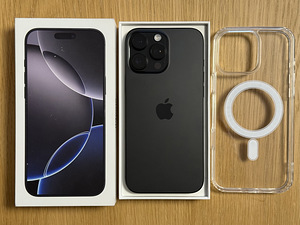 Apple iPhone 16 Pro 128GB Black Ti uueväärne. Garantii (1 foto / 10)