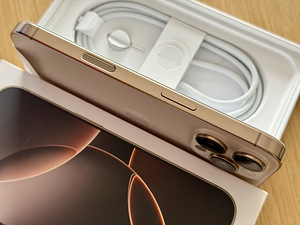 Apple iPhone 16 Pro Desert Ti 128GB v hea korras Garantii (3 foto / 8)