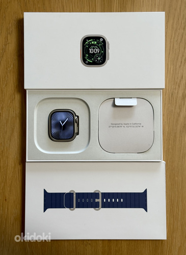 Apple Watch Ultra 3 49mm Natural Ti AB Ocean Band, uueväärne