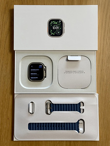 Apple Watch Ultra 3 49mm Natural Ti AB Ocean Band, uueväärne (3 foto / 9)