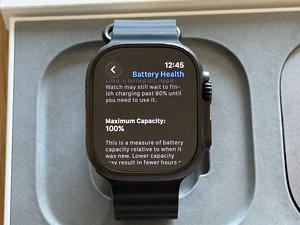 Apple Watch Ultra 2 49mm Black Ti uueväärne! Garanti 09.2027 (7 foto / 9)