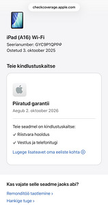 Apple iPad 11 2025 A16 128GB WiFi Pink, garantii 10.2026 (10 foto / 10)