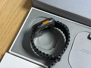 Apple Watch Ultra 3 Black Ti Black Ocean Band, uueväärne (4 foto / 9)